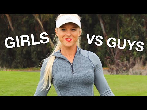 THE LADIES OF YOUTUBE GOLF BATTLE THE GUYS!