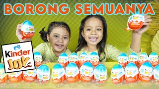 WOW KITA BORONG SEMUA KINDER JOY‼️DAPAT BANYAK HADIAH‼️😱