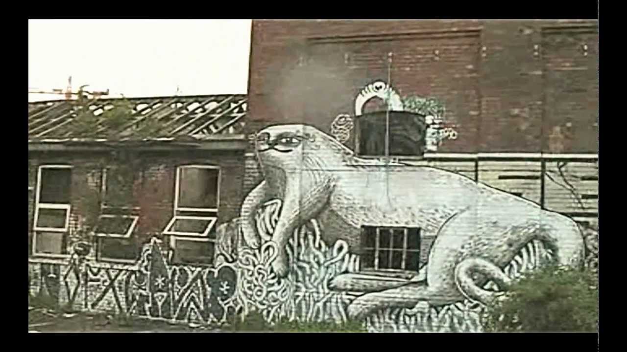 Hanging On - Sheffield Graffiti - Graffiti Artists Phlegm & Kid Acne - Music by Playfio