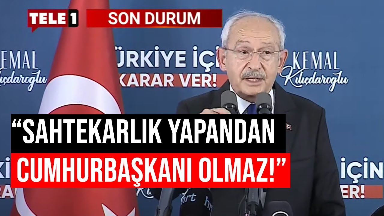 ⁣Kılıçdaroğlu sessizce dinleyin dedi:Her türlü iftira ve saldırıya maruz kaldım,hiçbir ayrım yapmadım