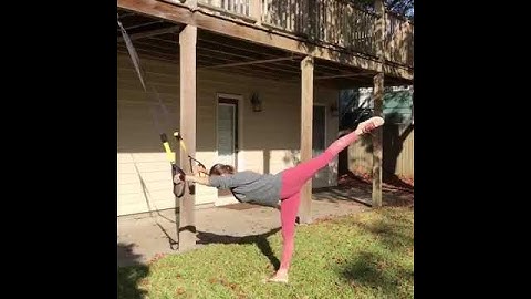 TRX Monday Move | 1/8/18 TRX Standing Half Pigeon Squat & TRX Arabesque