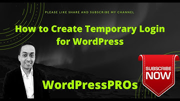 How to Create a Temporary Login for WordPress Without Passwords