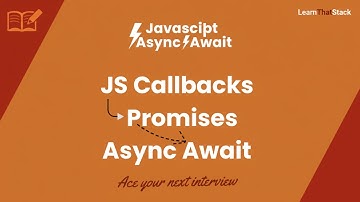 Asynchronous JavaScript: From Callbacks to Modern Async Await in 5 minutes | Nodejs | Javascript