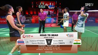 [BWF] WD - Semifinals｜KITIT & PRAJO vs CRAST & PONNA H/L | TOYOTA THAILAND OPEN 2024