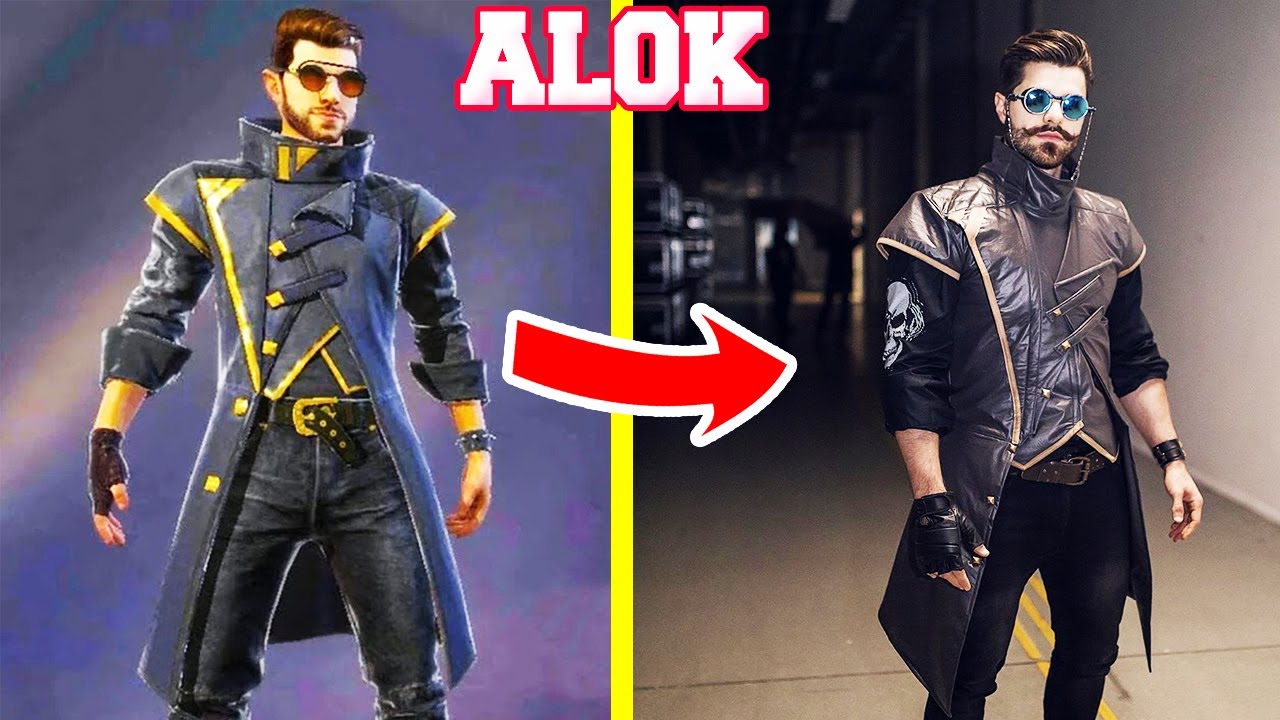 Free Fire Characters In Real Life || Alok, Jota, Hayato ...