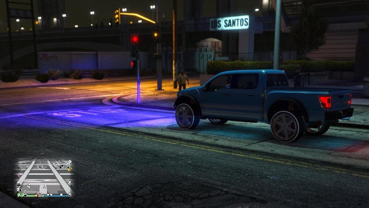 GTA 5 Online Customize Ford F-150 - YouTube