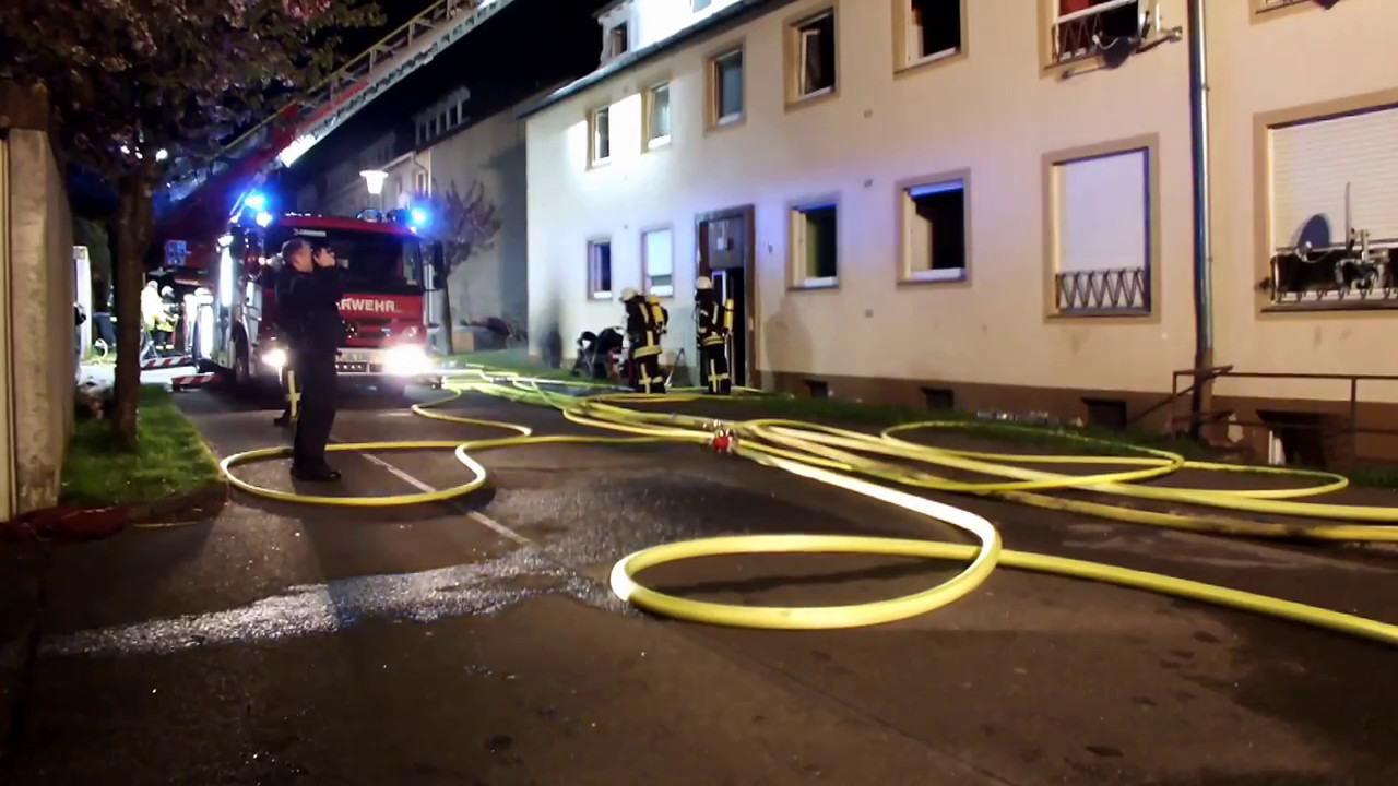 feuerwehr münchen Kellerbrand in Mehrfamilienhaus in Hermeskeil