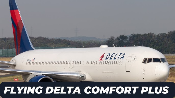 THE DELTA COMFORT+ LONG HAUL EXPERIENCE!, SALT LAKE CITY - AMSTERDAM