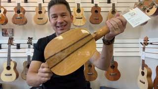 Makaio MSMTP-10 Spalted Mango Tenor Pineapple Ukulele Demo/Review at Aloha City Ukes