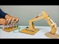 How To Make Hydraulic Powered Jcb Arm From Cardboard And Homemade ll DIY 🔥🔥