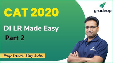 CAT 2020: DILR Made Easy | Part 2 | Tips & Tricks | Jatin Agrawal | Gradeup