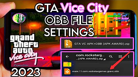 How To Setup/Extract GTA VC OBB File using Zarchiver (2023)
