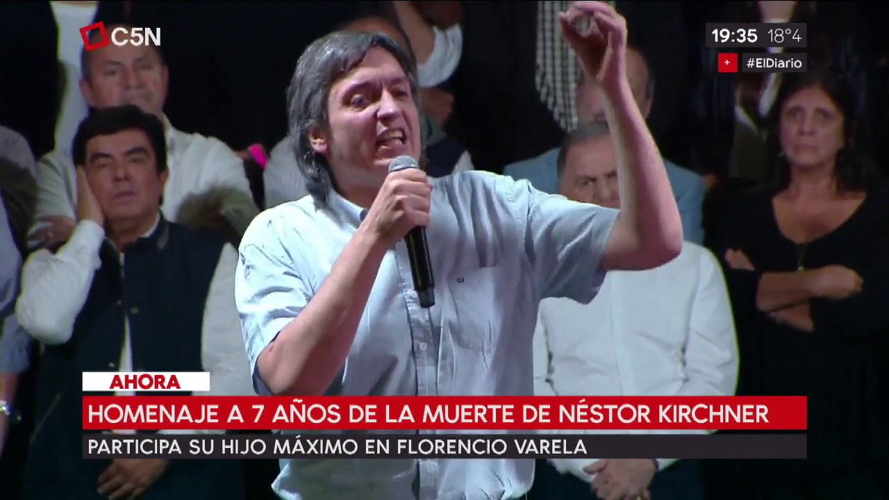 Homeaje a 7 años de la muerte de Néstor Kirchner - YouTube