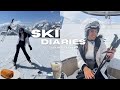 ski vlog | learning to ski in the french alps ❄️