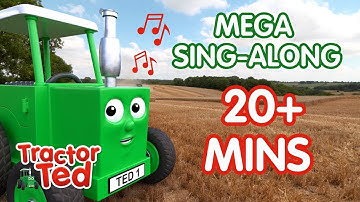 Tractor Ted MEGA Sing-Along Compilation 🚜🎶 Farm Songs & Music For Kids