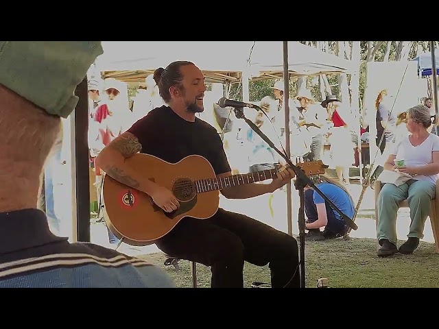 Sam Bucca at the Megalong Makers Market 2024