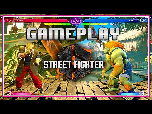 New Street Fighter 6 Video Shows off Blanka vs JP Match