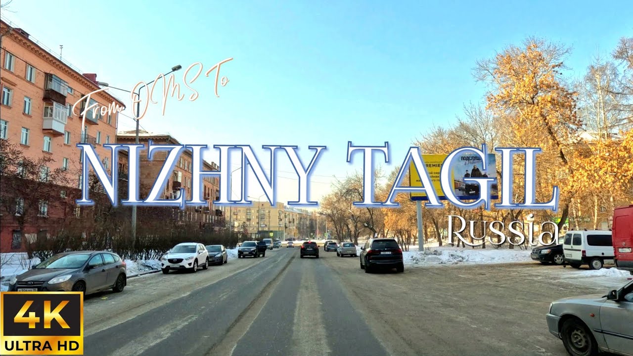 An industrial town in Russia - Nizhny Tagil - 4K - Нижний Тагил