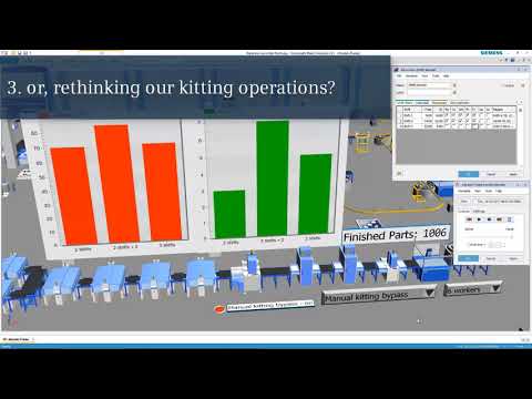 Creating a Digital Twin: Tecnomatix Plant Simulation