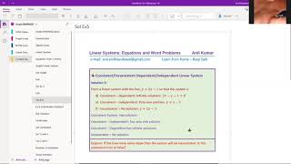 IB SL Grade 10 Linear Systems Substitution Method Applications GMI | MPM2d