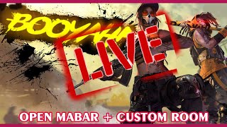 🔴[LIVE] FF MABAR TEAM CODE + CUSTOM ROOM BERHADIAH - Garena Free fire