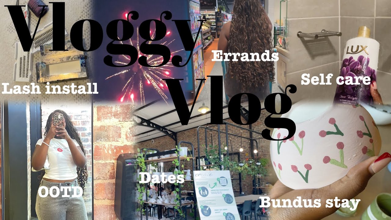 Spend a few days with me |christmas eve| Limpopo stay|pottery painting date|FIRST VLOG OF THE YEARR