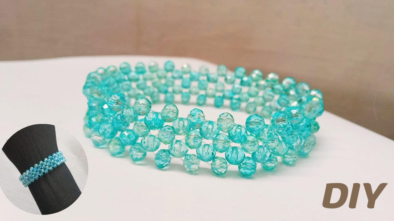 How To Make A Crystal Bracelet: Easy DIY Tutorial - YouTube