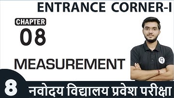 MEASUREMENT | Part 2 | Entrance Corner-I | JNV Preparation Course Class 6 - Genius Learning Point