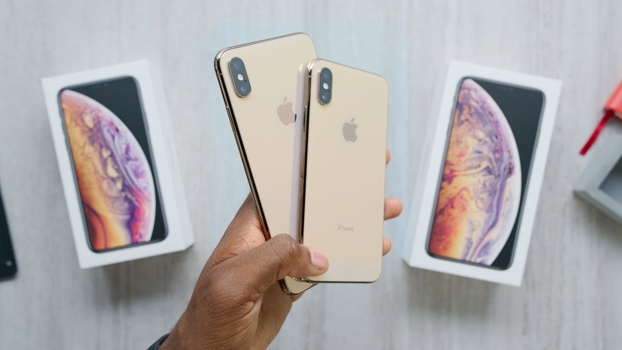 iPhone Xs und iPhone Xs Max - Auspacken!