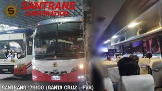 ONBOARD!! Bus Ride Santrans 179100 (Daewoo BS106 SR) || SANTA CRUZ - TRADE