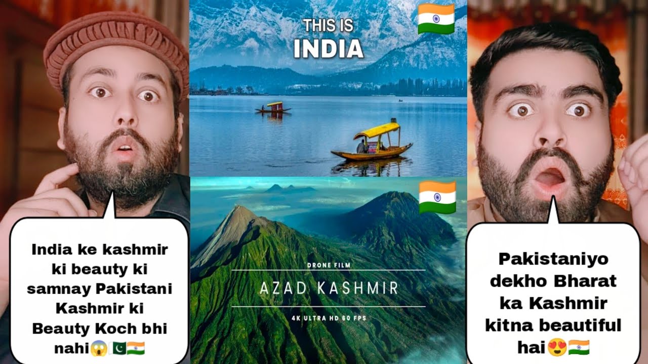 Indian Kashmir Beauty Vs Pakistani Kashmir Beauty | Pakistani Reaction 
