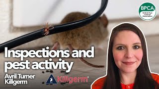 Inspections and pest activity: what to look for | Digital Forum 9