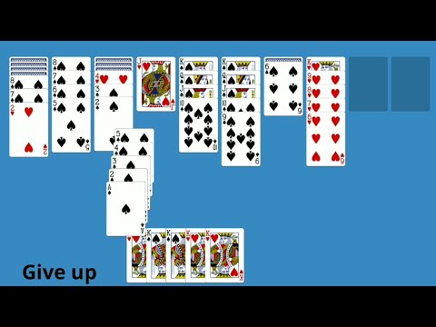 Classic Spider Solitaire | Intermediate :2 Suit