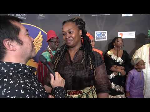 Sunshine Ra Carpet Interview at Afro Awards 2022