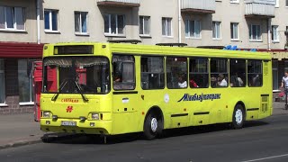 Слуцк|Поездка на автобусе Неман 5201 с госномером AI 0778-5 по маршруту №3(06.05.2024)