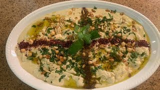 فتة الحمص الفلسطينية طريقة سهله تعمليها في البيت ازكى من المطاعم