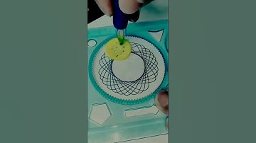 amazing spirograph art #shorts #shortsvideo