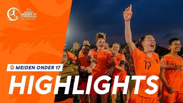 Highlights Spanje - Meiden onder 17 (14/5/2019) Halve finale EK