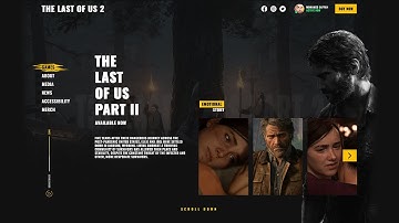 THE LAST OF US 2 - UI/UX