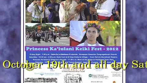 Ka`iulani Festival 2012