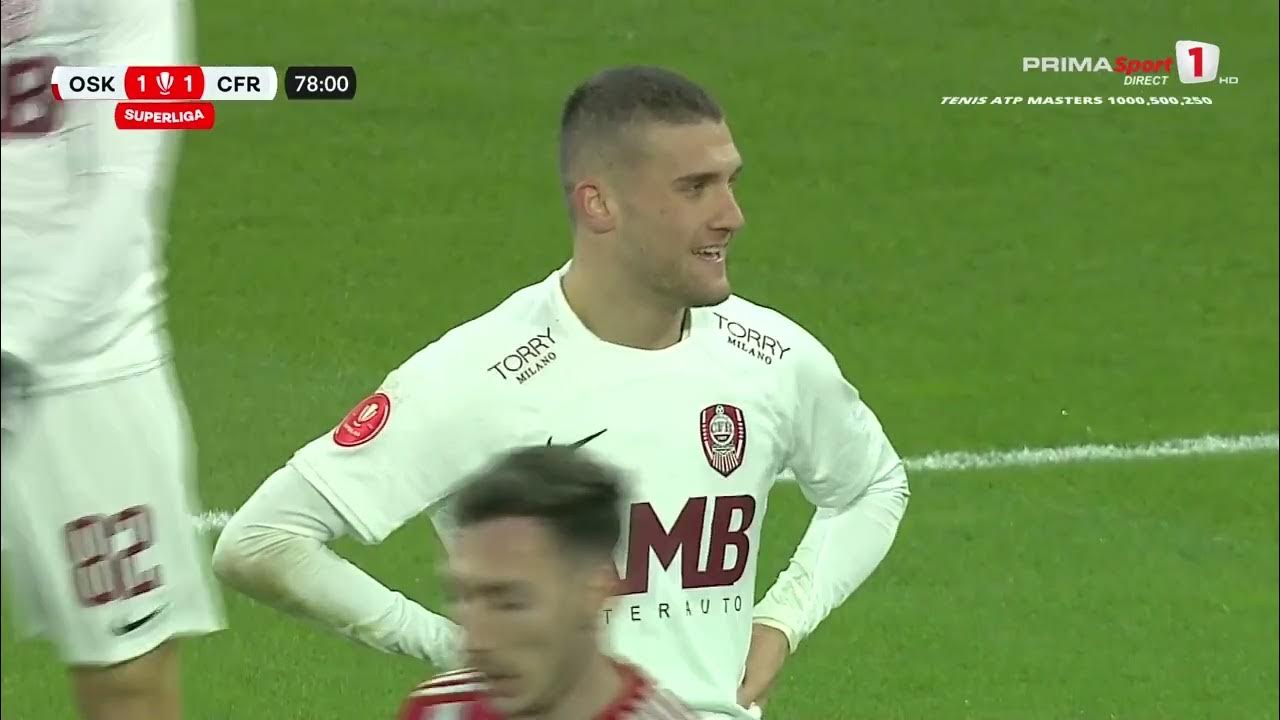 VIDEO  Hermannstadt - CFR Cluj 2-3. Victorie importantă pentru campioana  României. Meci presărat cu erori de ambele părţi