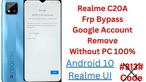 Realme C20a Frp Bypass | Realme-C20a Frp-Bypass Without PC #realmefrpbypass #android11 #frpbypass