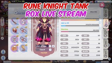 [RoX] Cross Server KVM Live Stream - RK Tank Gameplay 1/12/22