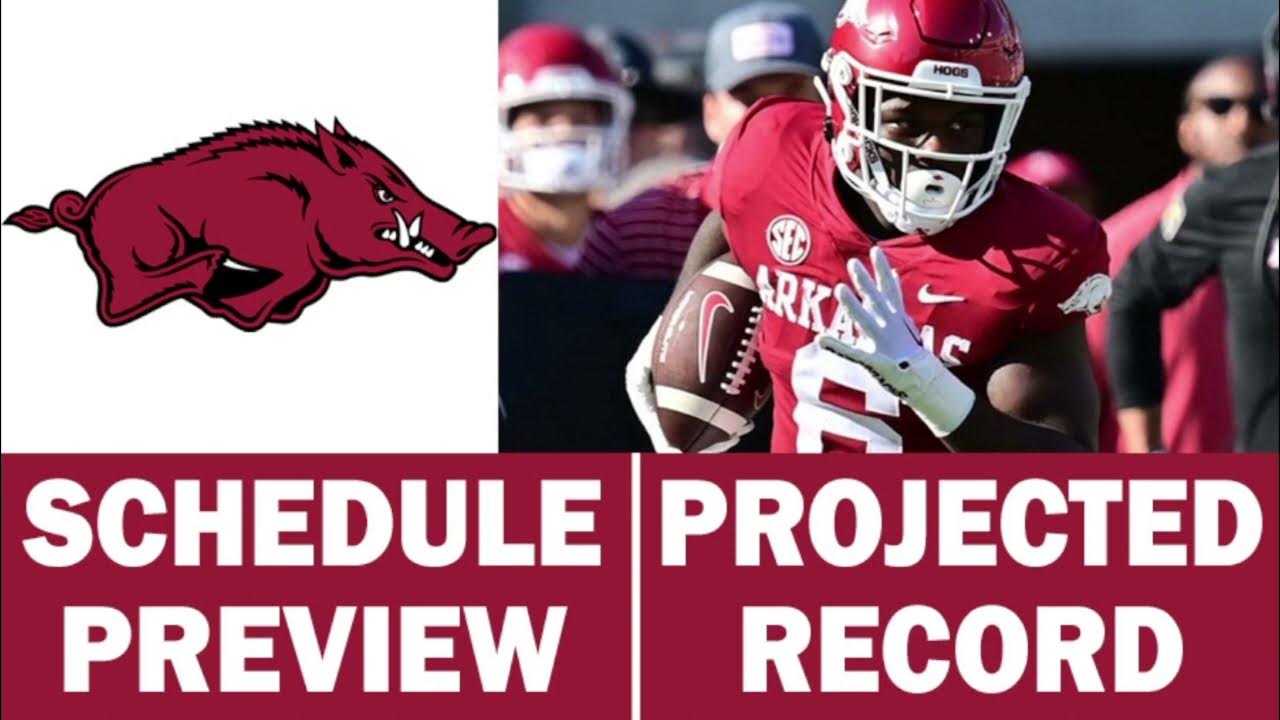Arkansas Football 2025 Schedule Preview & Record Projection YouTube
