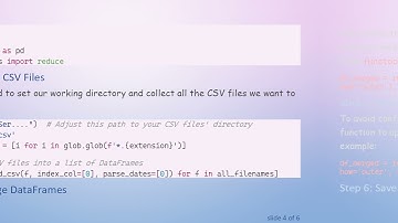 How to Merge Several CSV Files into One Using Python