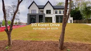 310 Karen Dr, Alpharetta, GA 30009 | Cinematic Video for Real Estate Listing