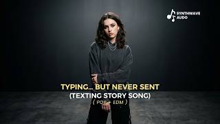 Typing… But Never Sent  (Texting Story Song) – AI Pop EDM | Futuristic Hit 🎧