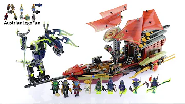 Lego Ninjago 70738 Final Flight of Destiny's Bounty - Lego Speed Build Review