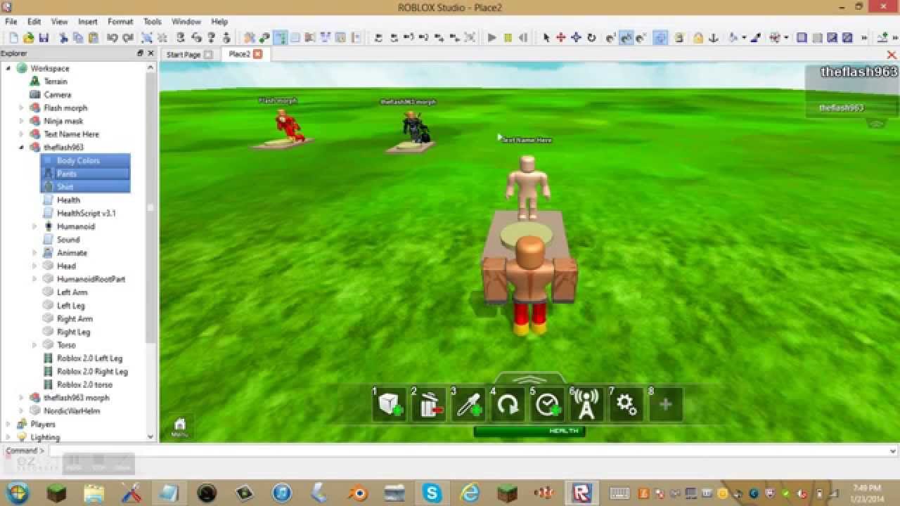 How To Make A Morph On Roblox 2015 2016 Youtube - how to make a good game on roblox 2015