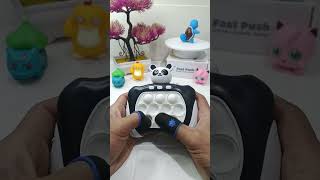 Playing push game Panda pop it elektrik,pop it satisfying #gaming #popit #toys